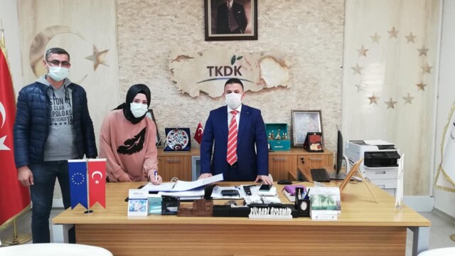 Zanaatkarlık alanında demir işleme tesisi projesi onaylanan yatırımcımız TKDK Afyonkarahisar İl Koordinatörlüğü ile sözleşme imzaladı.